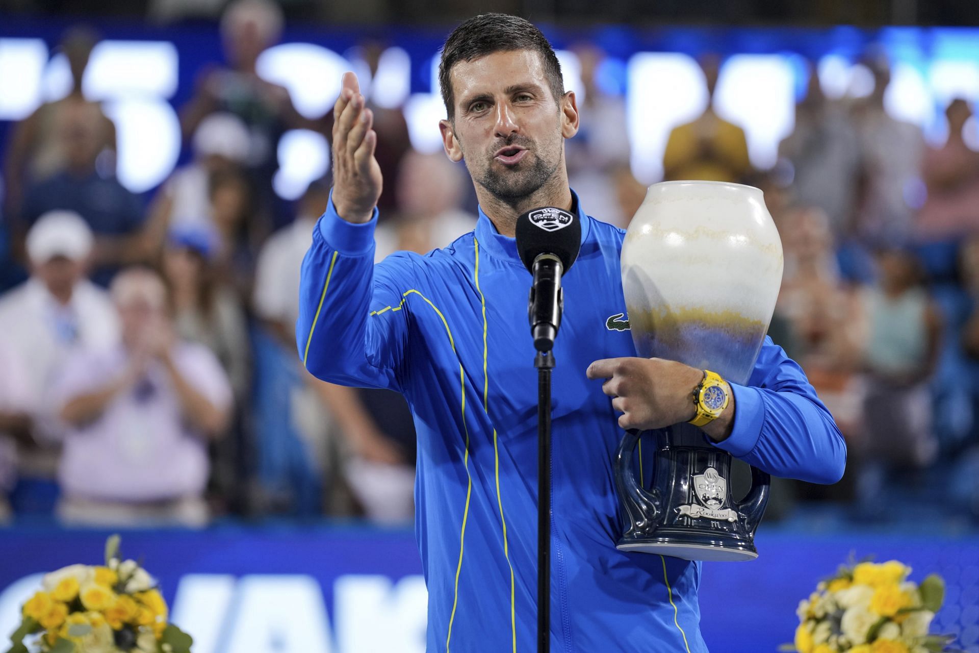 Novak Djokovic wins the 2023 Cincinnati Open title